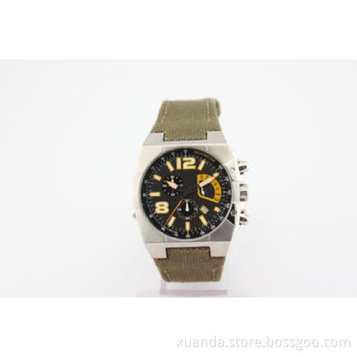 Top quality fashion stainless steel men wrist watch with swiss movementNew